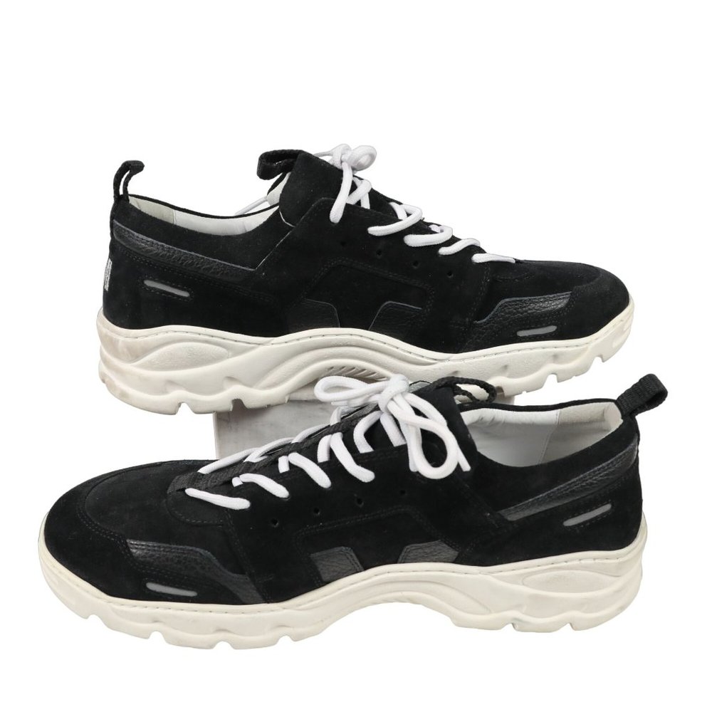 AMI Alexandre Mattiussi Running Lucky 9 Suede Trainers Men's 13 Designer Sneaker - Picture 10 of 13